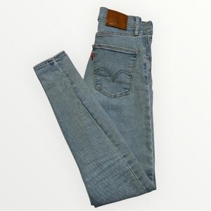 Levi’s Premium Mile High Super Skinny Jeans | W25 L30 Light Wash PC9 22791-0198